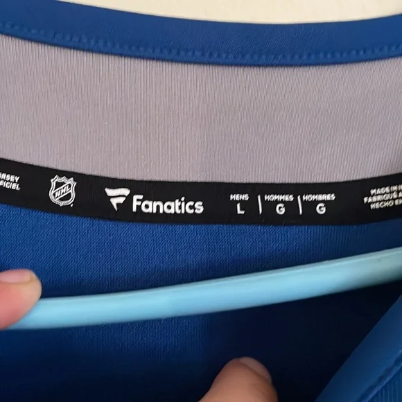 2022 Stanley Cup Patch Fanatics Certified NHL Jersey